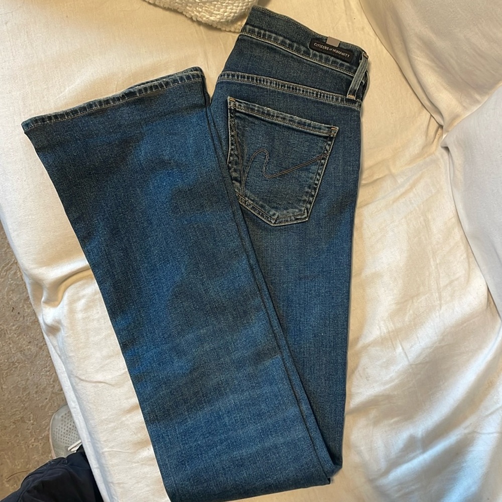 COH Emanuelle slim Bootcut Jeans Dark wash size 27